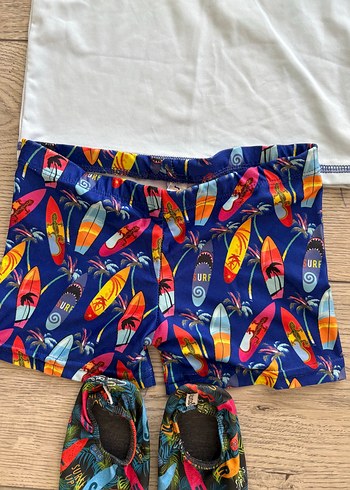 Slipstop Renkli Baskılı Kısa Kollu Mayo Takımı - Görsel 3