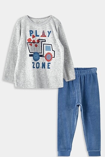 LCW Kadife pijama takımı 4-5 yaş