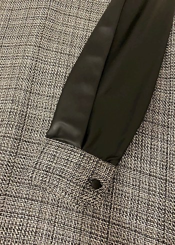 Deri detaylı tunik - Görsel 2