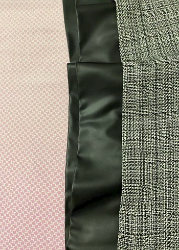 Deri detaylı tunik - Görsel 3