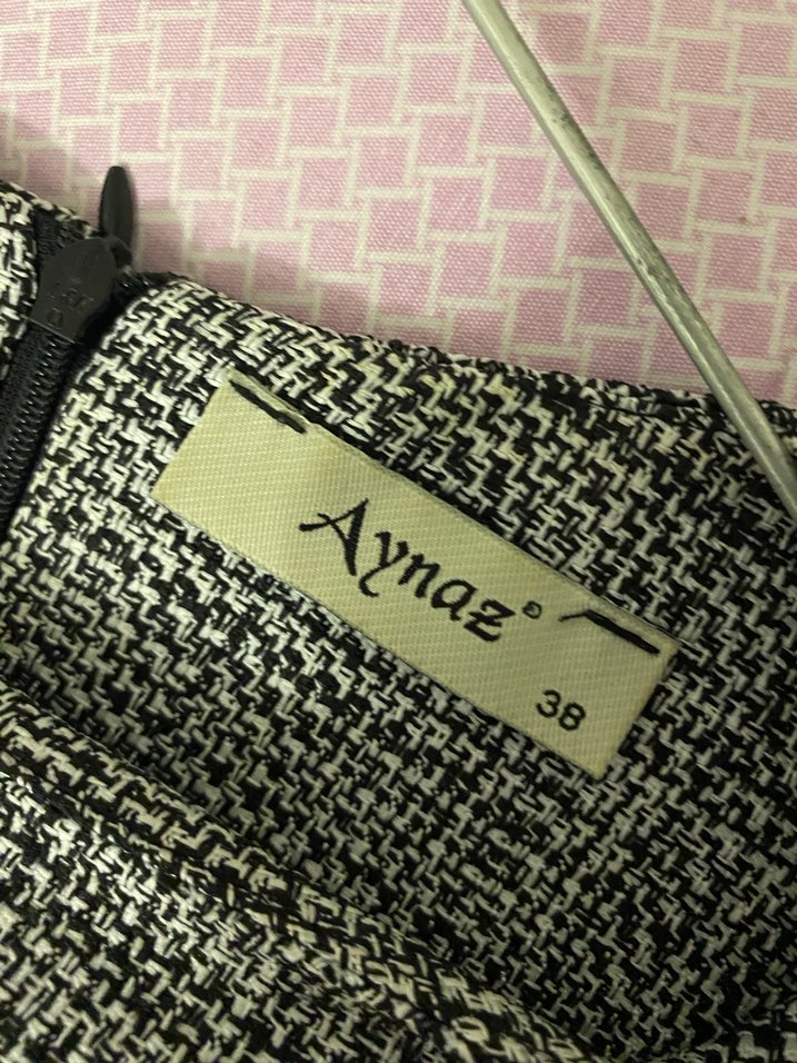 Deri detaylı tunik - Görsel 4