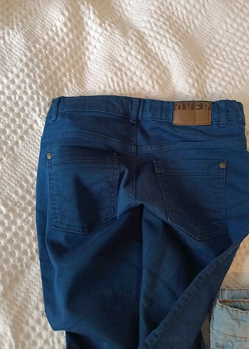 11-12 Yaş Beden Camel Renkli Erkek Çocuk Denim Pantolon