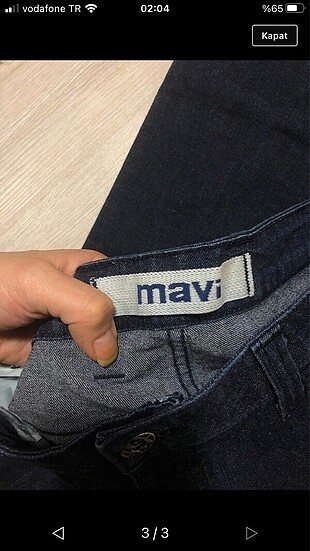l Beden Mavi pantolon