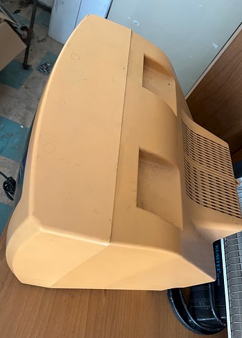 Bej Renk Retro CRT Monitör - Görsel 2
