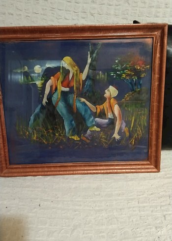 Beden yağlı boya tablo