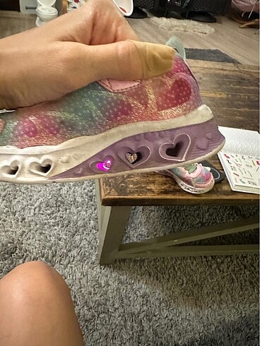 24 Beden pembe Renk Skechers spor ayakkabı