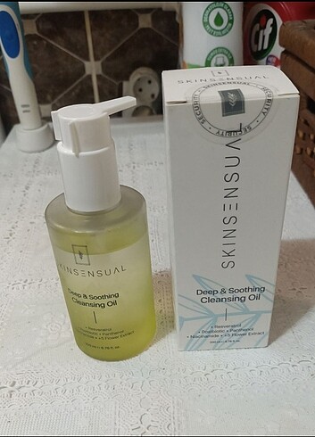 Beden 2 kutu Skin Sensual Yüz Temizleme Yağı