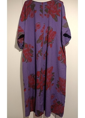 Diğer İtalyan Keten Oversize Elbise