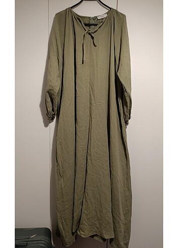 Diğer İtalyan Keten Oversize Tulum