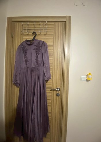 Gri Nakışlı Uzun Bohem Elbise - Görsel 17