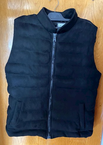 Erkek Çocuk Siyah Fermuarlı Yelek - Görsel 2