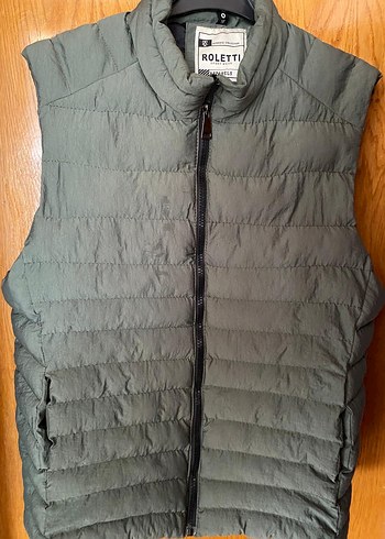 Gri Fermuarlı Erkek Yelek - Görsel 2