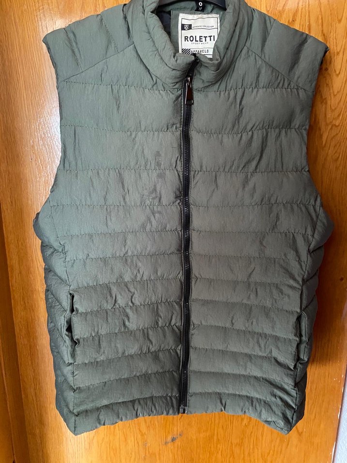 Gri Fermuarlı Erkek Yelek - Görsel 3