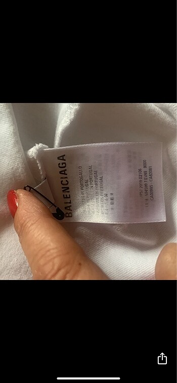 s Beden Balenciaga Tshirt