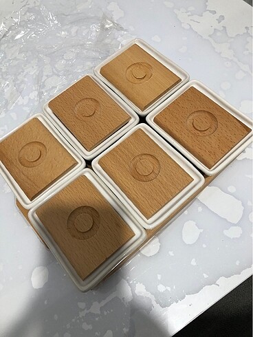  Beden camel Renk Bambu kahvaltılık