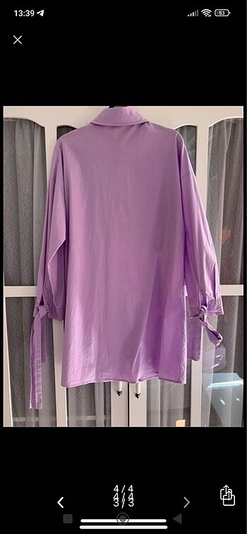 m Beden Mor tunik
