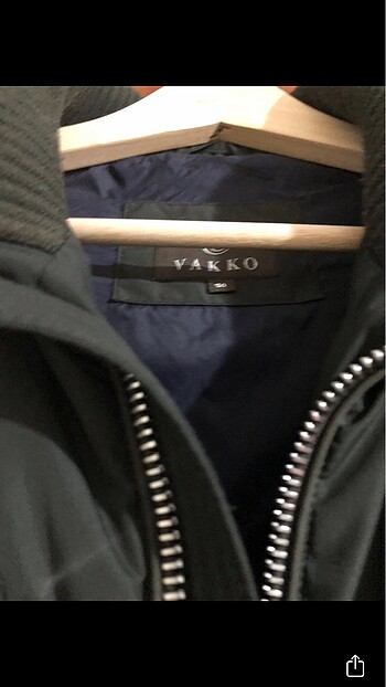 50 Beden Vakko erkek mont slimfit