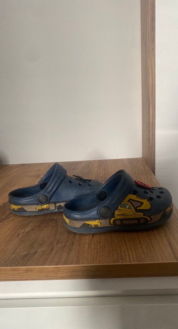 Erkek Çocuk Mavi Kauçuk Sandaletler - Görsel 3