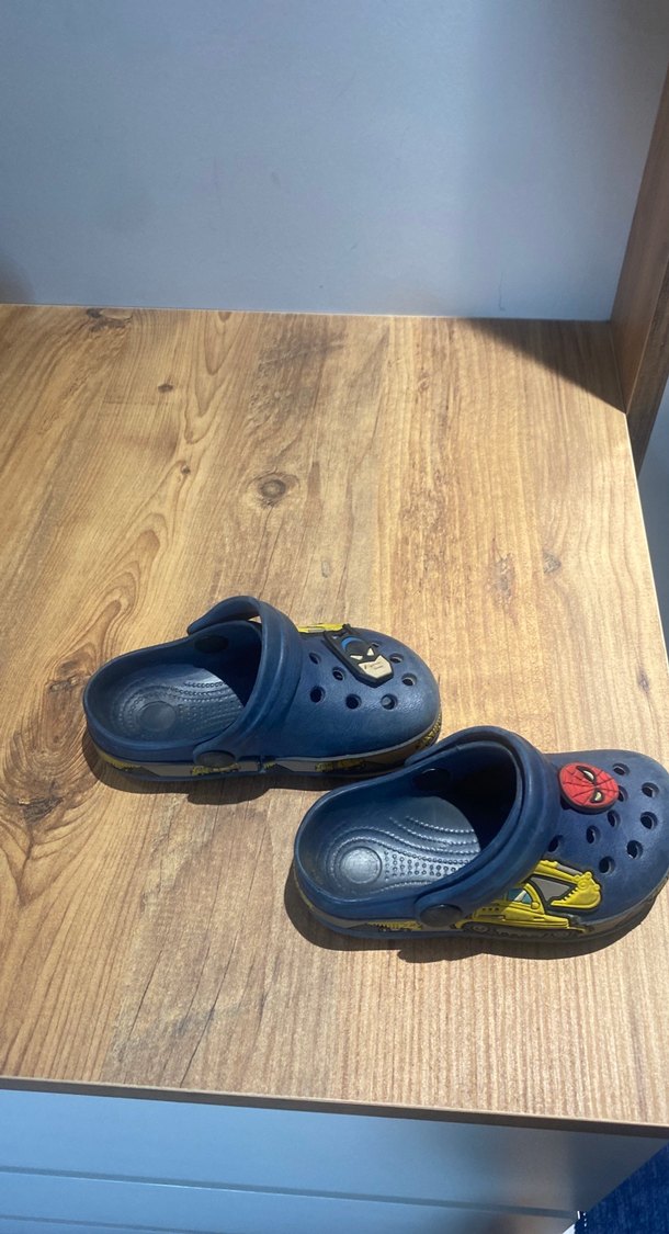 Erkek Çocuk Mavi Kauçuk Sandaletler - Görsel 4