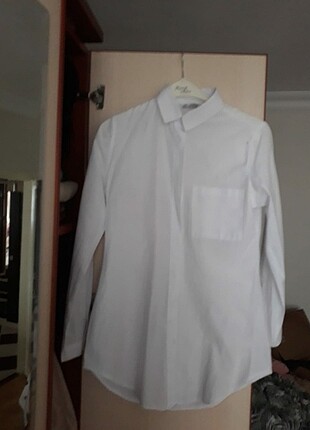 Beyaz tesettür gömlek