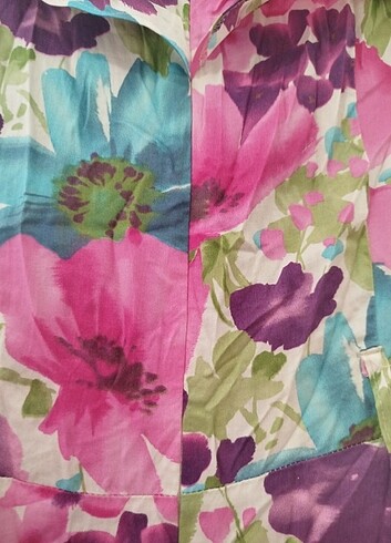 Çok şık çiçekli elbise - Görsel 7