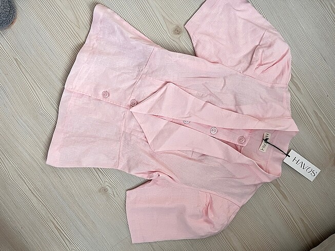 İkinci kalite ham keten gömlek - Görsel 6