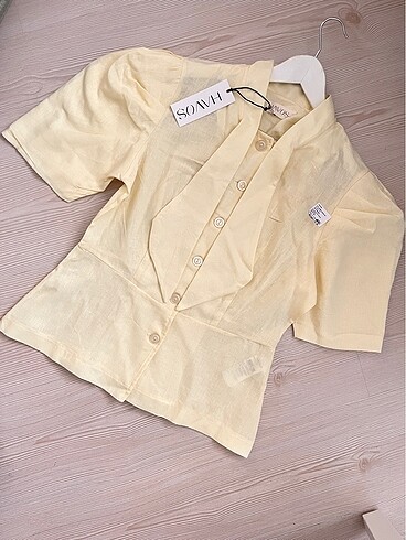 İkinci kalite ham keten gömlek - Görsel 6