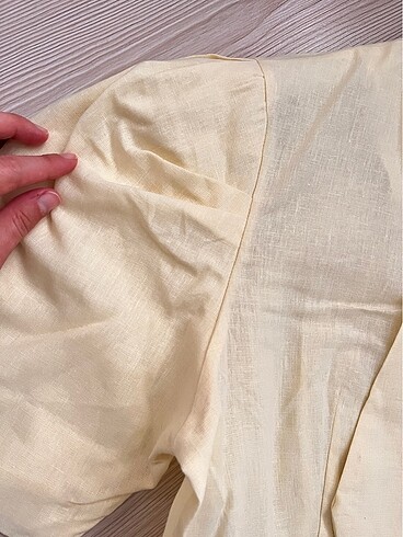 İkinci kalite ham keten gömlek - Görsel 7