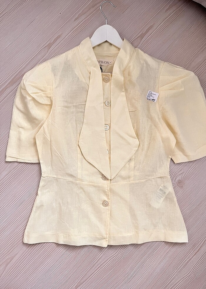 İkinci kalite ham keten gömlek - Görsel 4