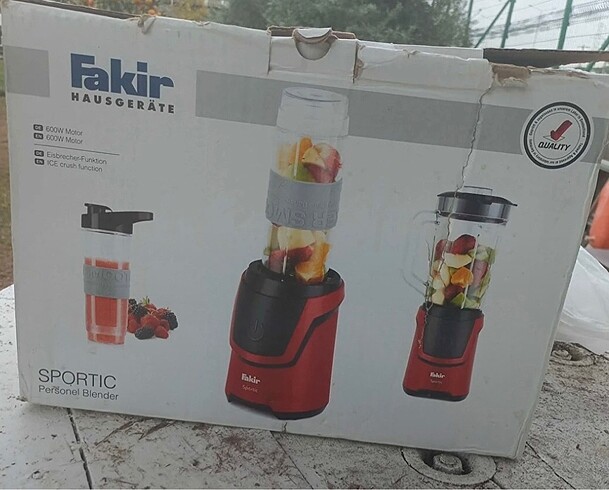 Fakir Fakir sürahi ve smoothie set blender