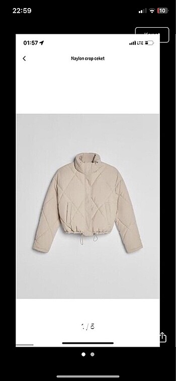 Bershka mont