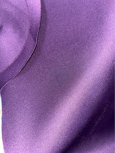 Mor abiye elbise - Görsel 3