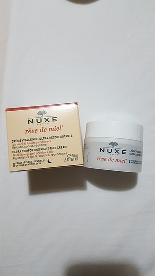nuxe reve de miel nemlendirici krem
