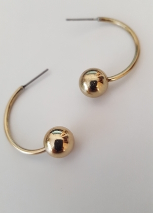 H&M hm gold renk küpe