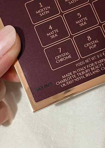 Charlotte Tilbury denim dimension Mavi Göz Farı Paleti - Görsel 7