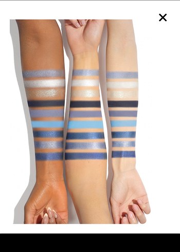 Charlotte Tilbury denim dimension Mavi Göz Farı Paleti - Görsel 10