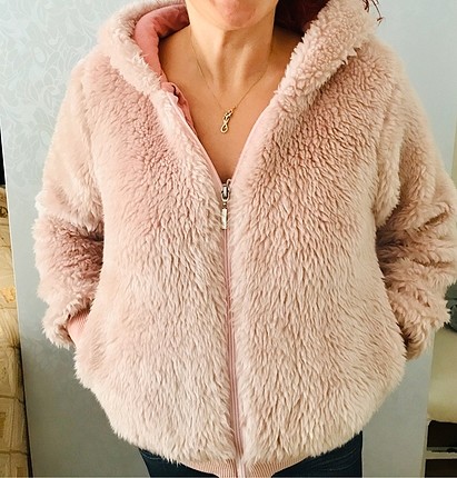 Peluş mont