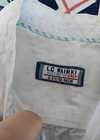 LC Waikiki Erkek Çocuk Kısa Kollu Beyaz Pamuklu Gömlek