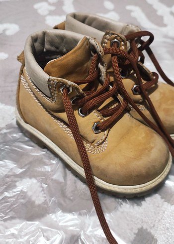 Kahverengi Süet Bağcıklı Erkek Çocuk Botu - Görsel 2