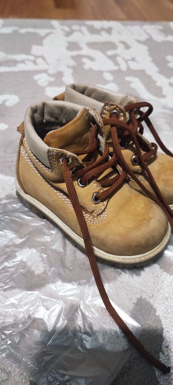 Kahverengi Süet Bağcıklı Erkek Çocuk Botu - Görsel 2