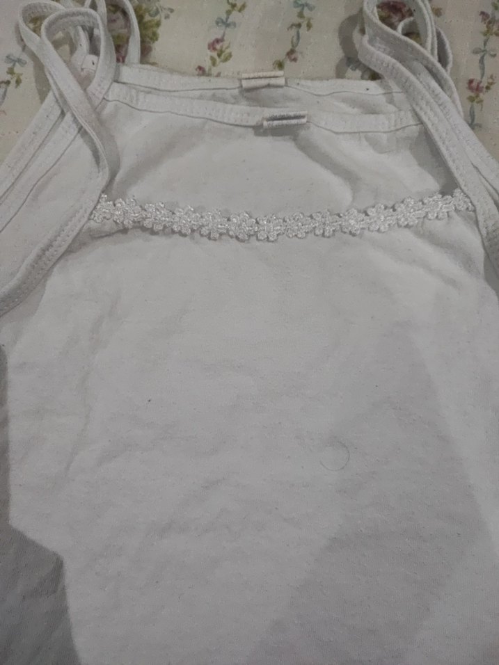 Beyaz Kız Çocuk Atlet - Görsel 2