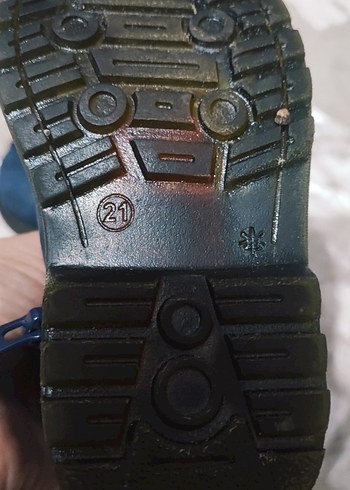 Mavi Erkek Çocuk Lastik Botlar - Görsel 4