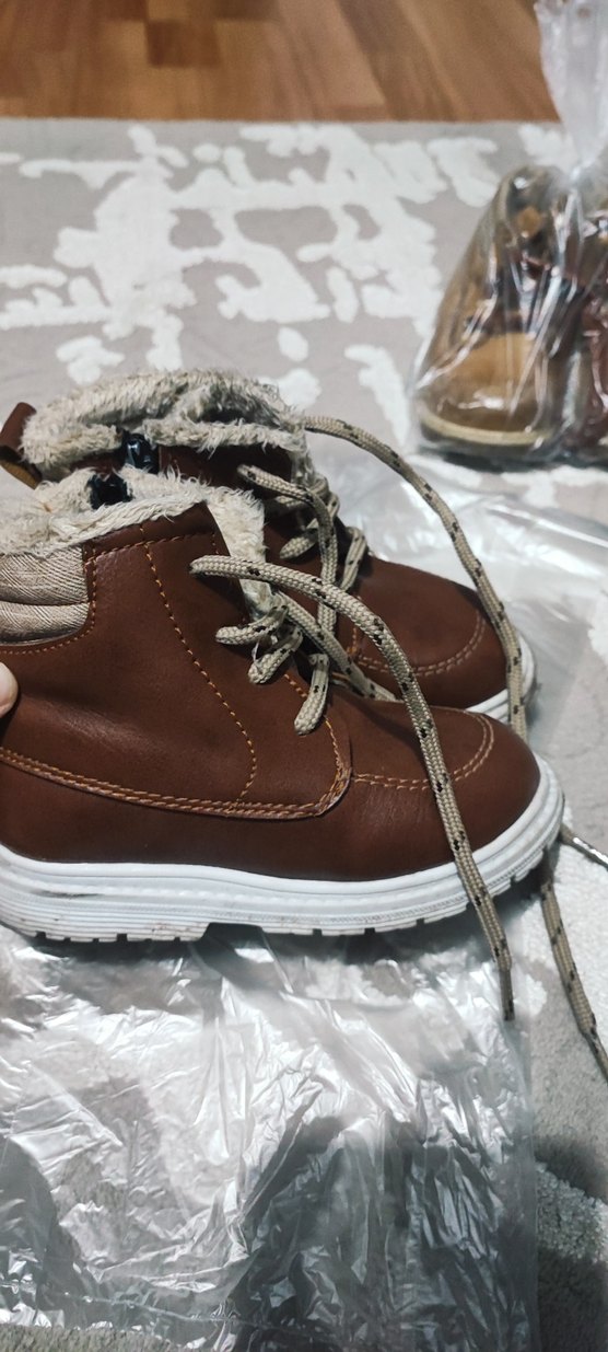 Kahverengi Deri Erkek Çocuk Botu - Görsel 2