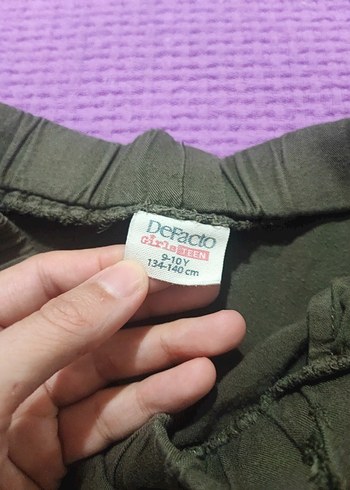 Dantel Detaylı Kahverengi Bohem Mini Şort - Görsel 5