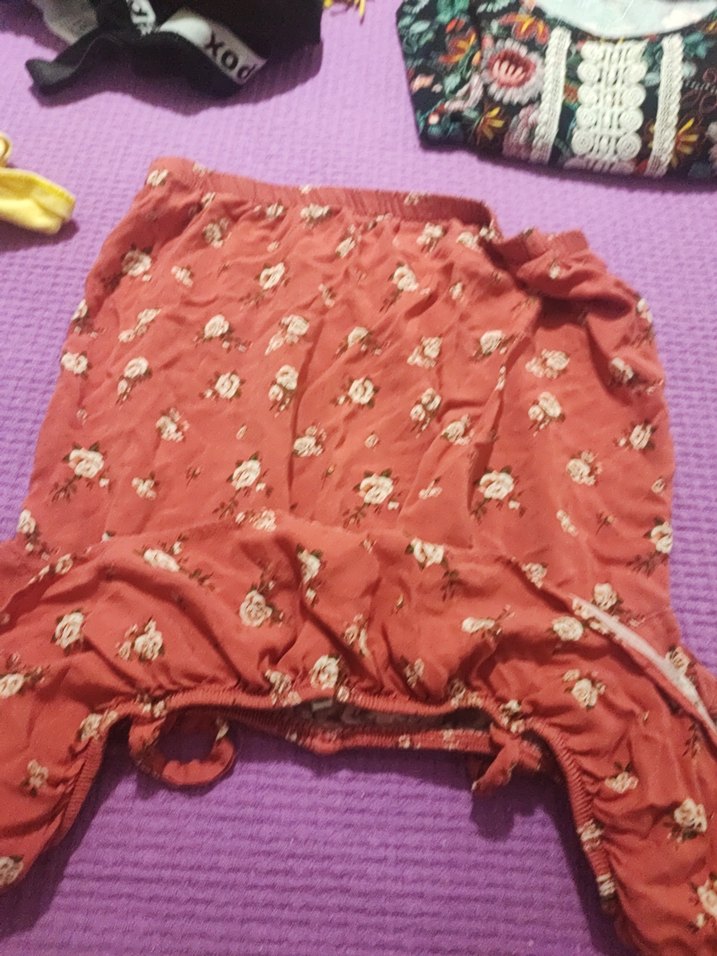 Kız Çocuk Kahverengi Düğmeli Bohem Bluz - Görsel 4