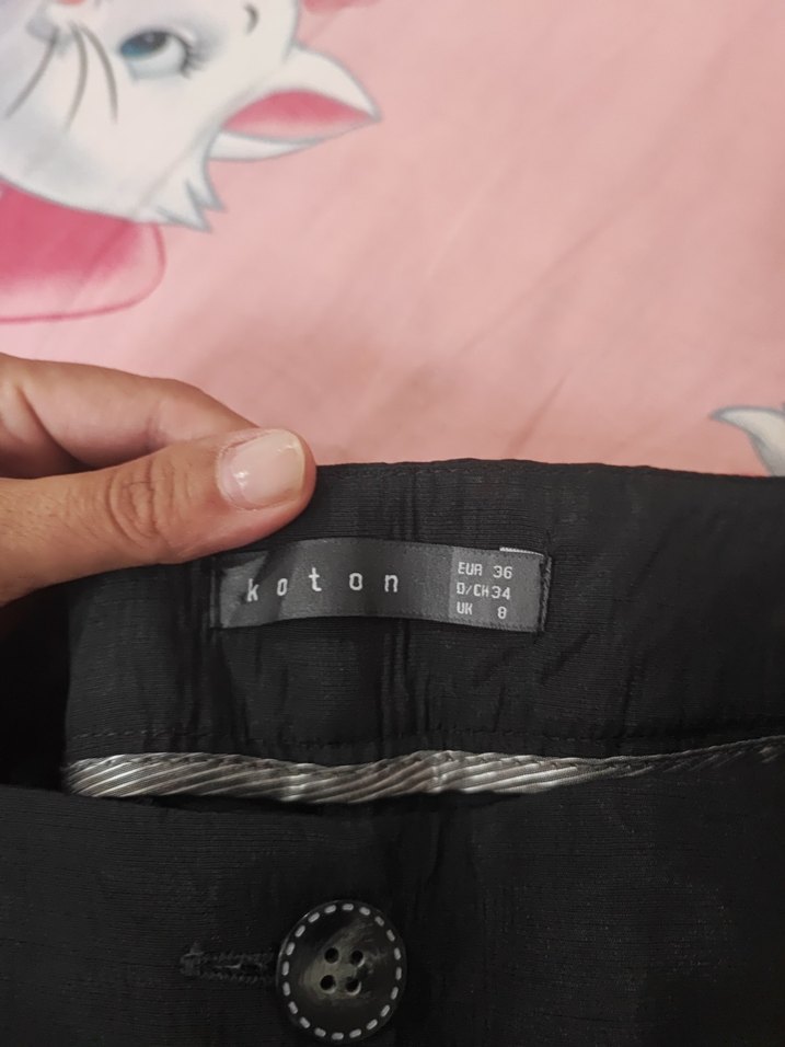 Siyah Düğmeli Kadın Blazer Ceket - Görsel 4