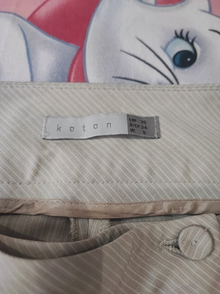 Bej Kadın Ofis Takım Elbise - Görsel 4