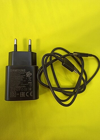 orijinal samsung 25watt superhızlı şarj aleti 