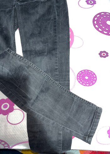 Kadın Gri skinny jean - Görsel 2