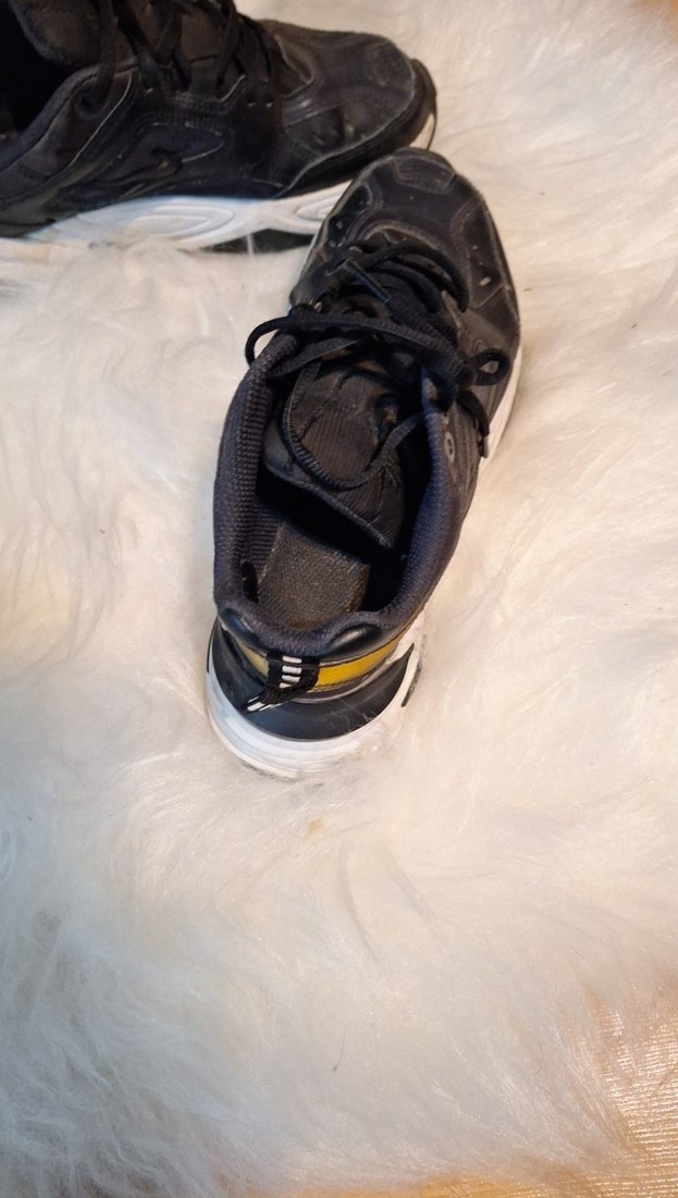 nike. Siyah Puf Detaylı Spor Kadın Sneakers - Görsel 2